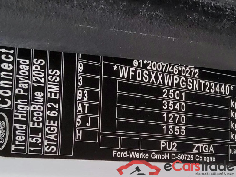 FORD Transit Connect 230 L2 S&S Autm. Trend 4d 88kW #5