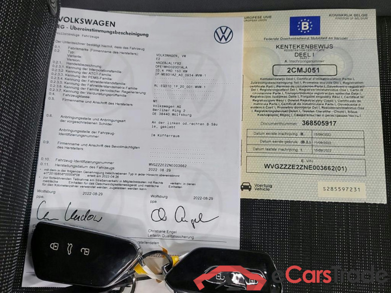 VOLKSWAGEN - VW  ID.4 77KWh Pro Performance 204PK Pack Comfort Plus & Pack Assistance Plus & Foldable Electric Towing Hook * ELECTRIC * #4