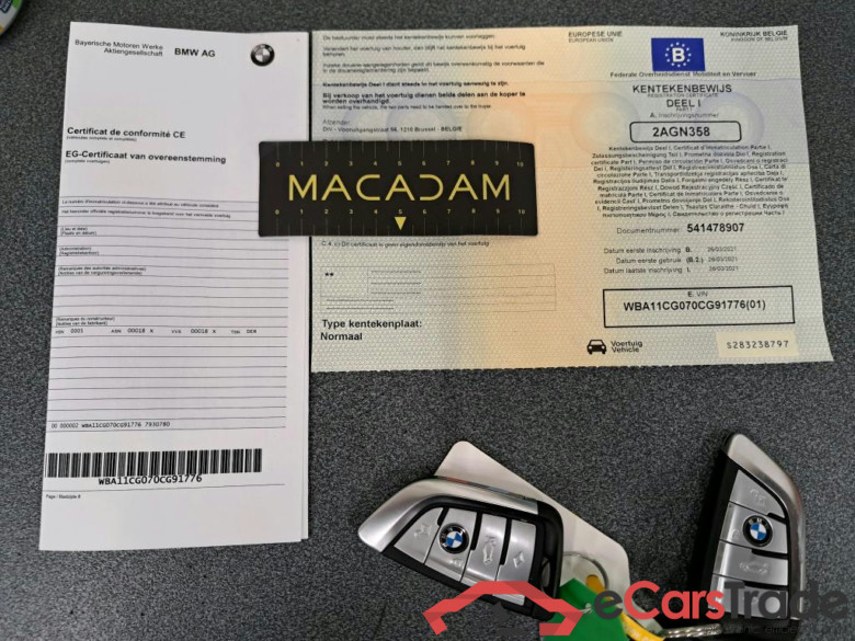 BMW - BMW 5 TOURING 530e 292PK M port Pack Comfort & Safety & Dakota Sport Seats & Pack Business & Seats Heated Front & Rear & Trialer Towing Hook & Parking Assistant Pack * HYBRID * #4